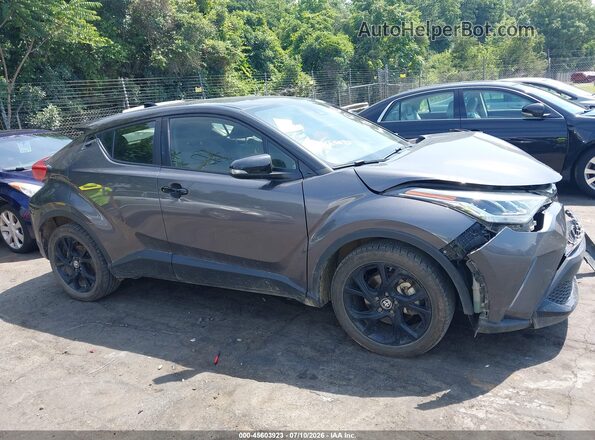 JTNKHMBX5N1131621 2022 TOYOTA C-HR Gray უკანა სალონის ხედი