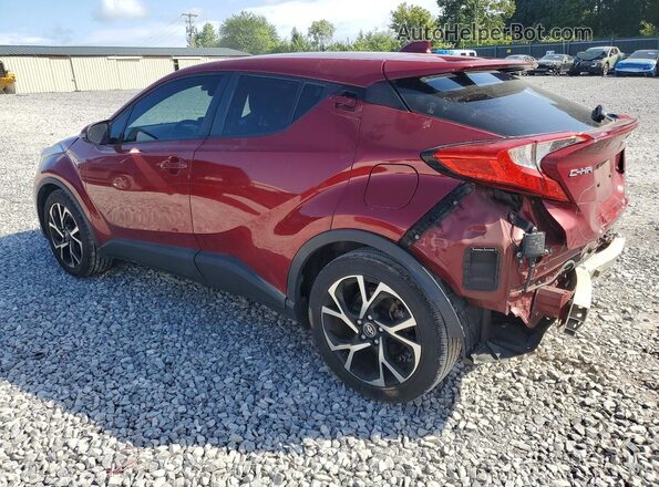 JTNKHMBX6K1032043 2019 TOYOTA C-HR Red Tył lewy