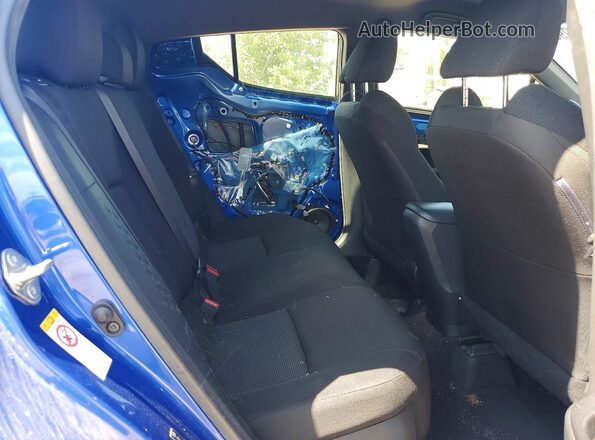 JTNKHMBX6K1045925 2019 TOYOTA C-HR Blue Rear seats view