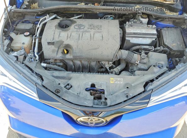 JTNKHMBX6K1045925 2019 TOYOTA C-HR Blue Rear interior view