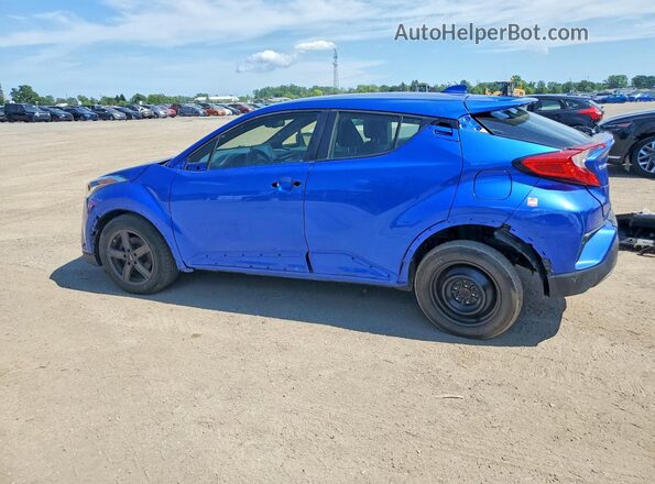 JTNKHMBX6K1045925 2019 TOYOTA C-HR Blue Rear left