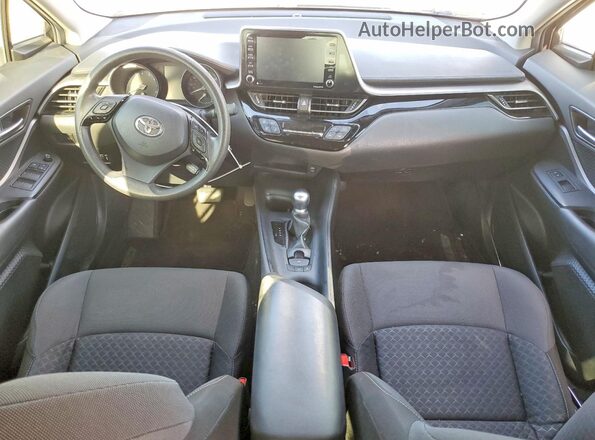 JTNKHMBX6L1070020 2020 TOYOTA C-HR Black წინა პანელის ხედი