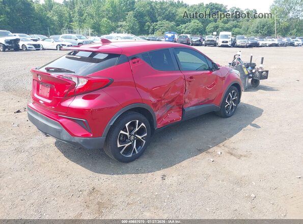 JTNKHMBX6M1104636 2021 TOYOTA C-HR Красный Задняя правая четверть