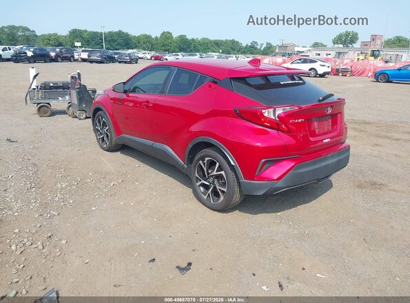 JTNKHMBX6M1104636 2021 TOYOTA C-HR Красный Задняя левая четверть