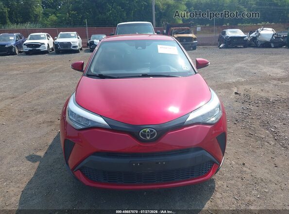 JTNKHMBX6M1104636 2021 TOYOTA C-HR Красный Вид щитка приборов