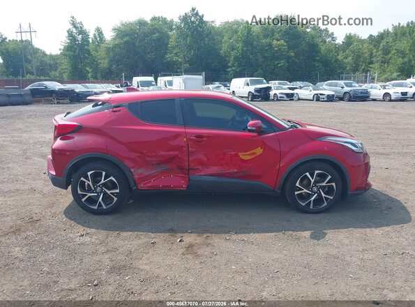 JTNKHMBX6M1104636 2021 TOYOTA C-HR Красный Вид задней части салона