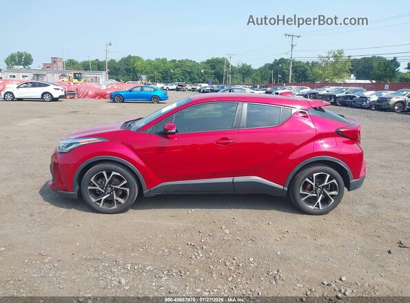 JTNKHMBX6M1104636 2021 TOYOTA C-HR Красный Панорамный вид салона 360°