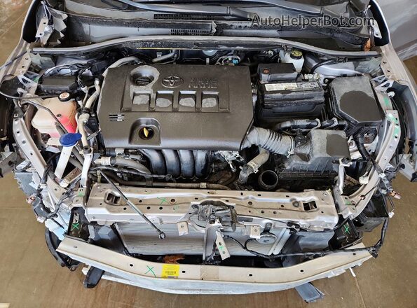 JTNKHMBX7J1007621 2018 TOYOTA C-HR Серебряный Вид задней части салона