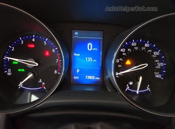 JTNKHMBX7J1007621 2018 TOYOTA C-HR Серебряный Вид щитка приборов