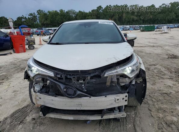 JTNKHMBX7K1018703 2019 TOYOTA C-HR White Widok z przodu