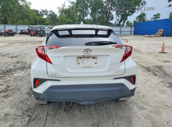 JTNKHMBX7K1018703 2019 TOYOTA C-HR White Widok z tyłu