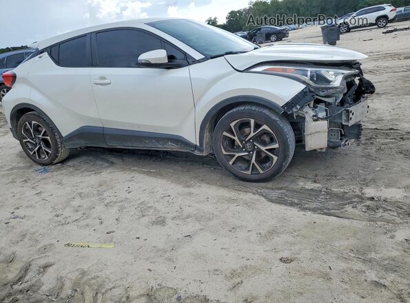 JTNKHMBX7K1018703 2019 TOYOTA C-HR White Przód prawy