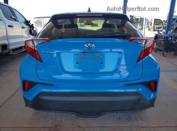 JTNKHMBX7K1055282 2019 TOYOTA C-HR Синий Вид сзади