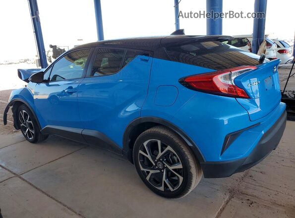 JTNKHMBX7K1055282 2019 TOYOTA C-HR Синий Задняя левая четверть