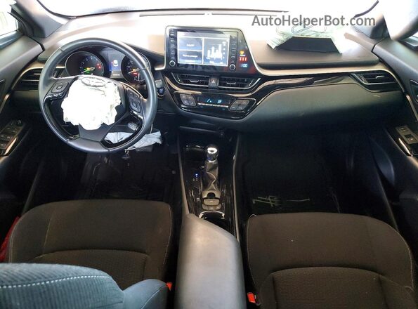 JTNKHMBX7K1055282 2019 TOYOTA C-HR Синий Вид панели приборов