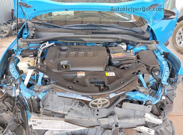 JTNKHMBX7K1055282 2019 TOYOTA C-HR Синий Вид подкапотного пространства