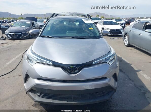 JTNKHMBX7K1060210 2019 TOYOTA C-HR Gray Вид щитка приладів