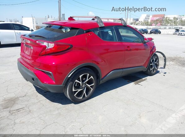 JTNKHMBX7L1077235 2020 TOYOTA C-HR Red Tył prawy