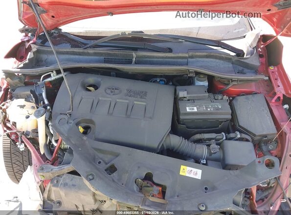 JTNKHMBX7L1077235 2020 TOYOTA C-HR Red Widok z tyłu