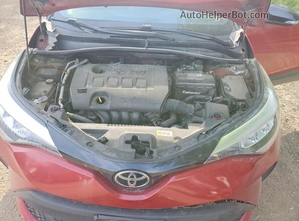 JTNKHMBX7L1079003 2020 TOYOTA C-HR Red Engine compartment view