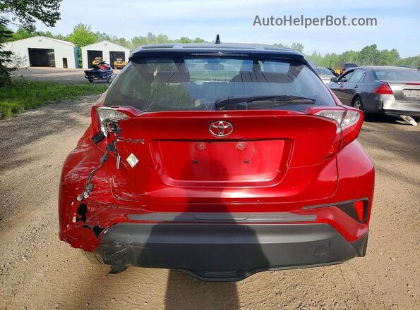 JTNKHMBX7L1079003 2020 TOYOTA C-HR Red Rear view