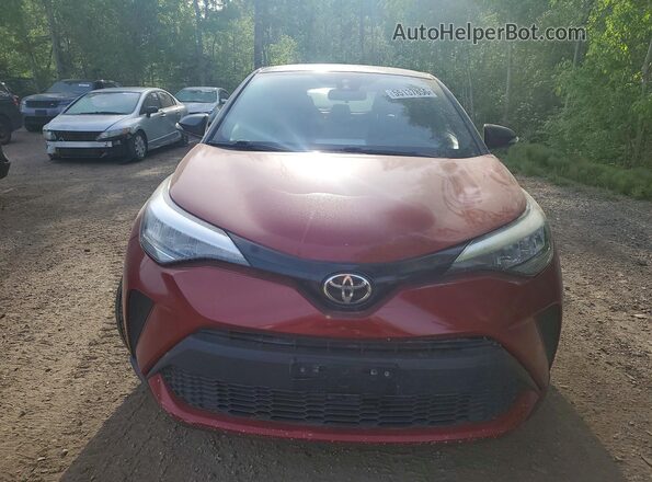 JTNKHMBX7L1079003 2020 TOYOTA C-HR Red Front view