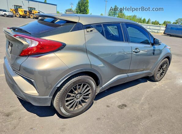 JTNKHMBX7M1119100 2021 TOYOTA C-HR Green Tył prawy