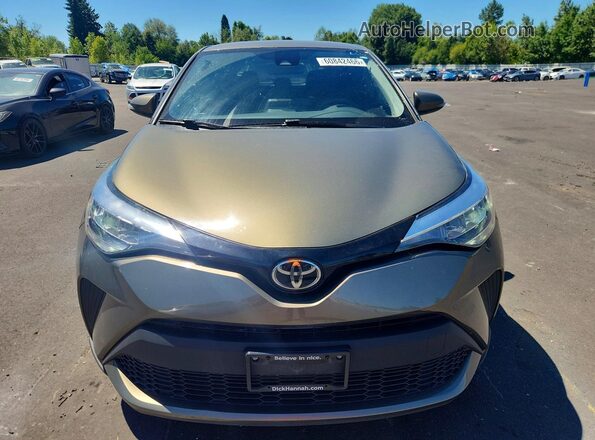 JTNKHMBX7M1119100 2021 TOYOTA C-HR Green Widok z przodu