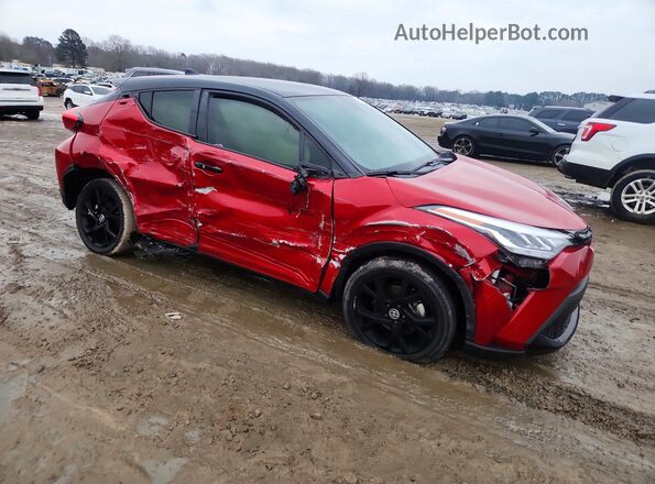 JTNKHMBX7N1135637 2022 TOYOTA C-HR Красный Передняя правая четверть