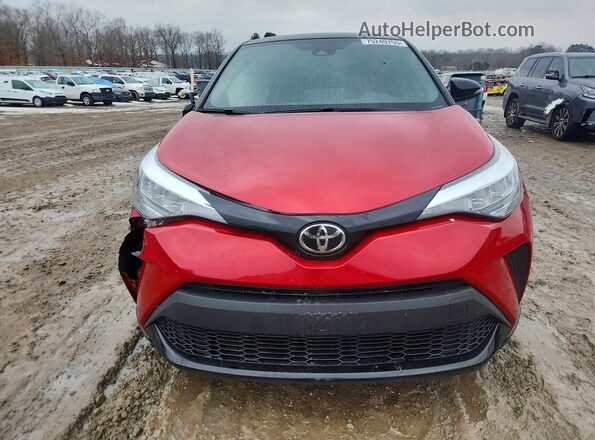JTNKHMBX7N1135637 2022 TOYOTA C-HR Красный Вид спереди