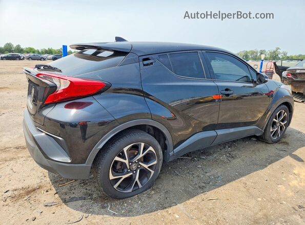 JTNKHMBX8J1011323 2018 TOYOTA C-HR Black Հետևի աջ