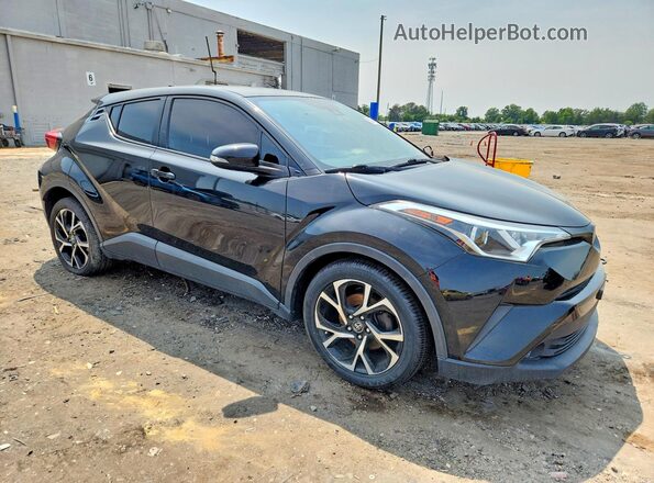 JTNKHMBX8J1011323 2018 TOYOTA C-HR Black Առջևի աջ