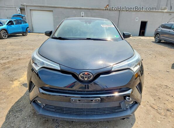 JTNKHMBX8J1011323 2018 TOYOTA C-HR Black Դիմացի տեսք