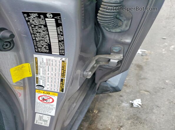 JTNKHMBX8K1021710 2019 TOYOTA C-HR Silver VIN კოდის სტიკერის ხედი