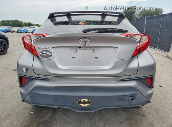 JTNKHMBX8K1021710 2019 TOYOTA C-HR Silver უკანა ხედი
