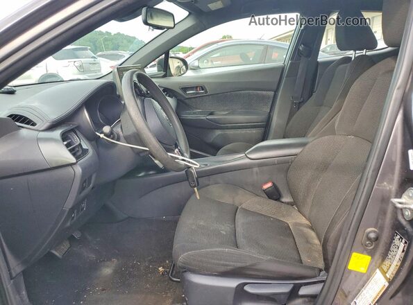 JTNKHMBX8K1035350 2019 TOYOTA C-HR Серый Вид салона спереди