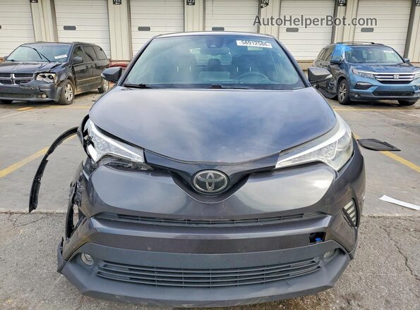 JTNKHMBX8K1035350 2019 TOYOTA C-HR Серый Вид спереди