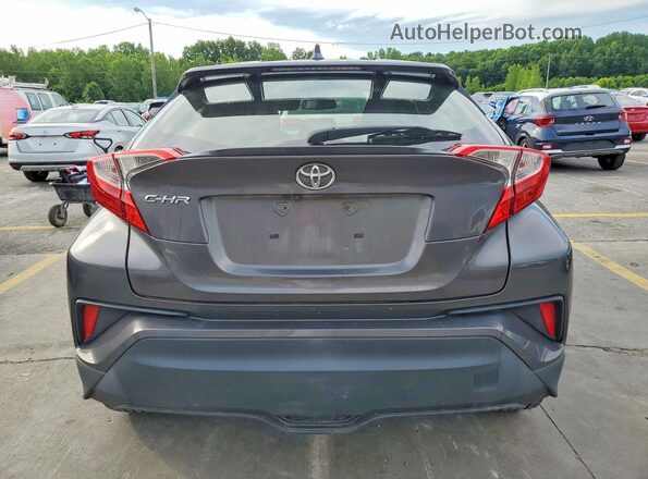 JTNKHMBX8K1035350 2019 TOYOTA C-HR Серый Вид сзади