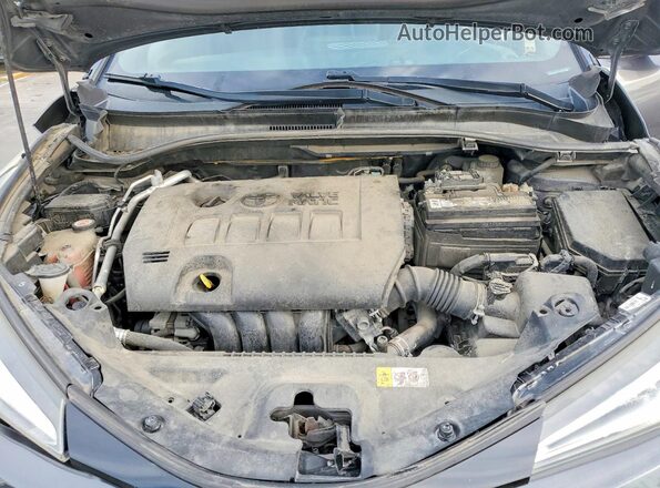 JTNKHMBX8K1035350 2019 TOYOTA C-HR Серый Вид задней части салона
