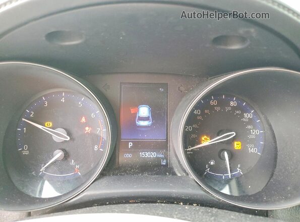 JTNKHMBX8K1035350 2019 TOYOTA C-HR Серый Вид щитка приборов