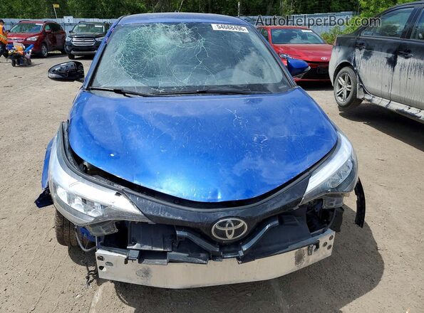 JTNKHMBX8L1070844 2020 TOYOTA C-HR Blue Vista frontal