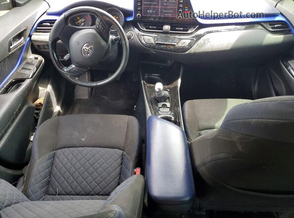 JTNKHMBX8L1070844 2020 TOYOTA C-HR Blue Vista del salpicadero