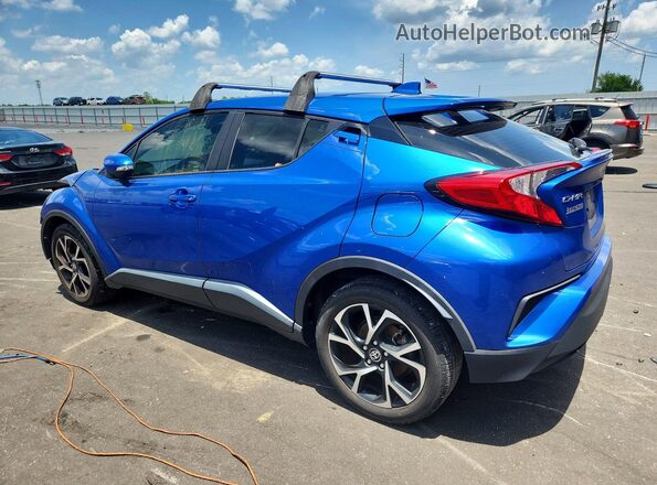 JTNKHMBX8L1085778 2020 TOYOTA C-HR Blue Задня ліва чверть