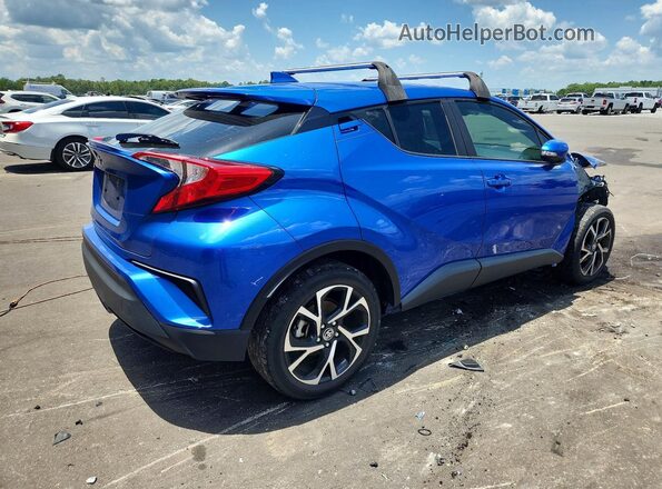 JTNKHMBX8L1085778 2020 TOYOTA C-HR Blue Задня права чверть
