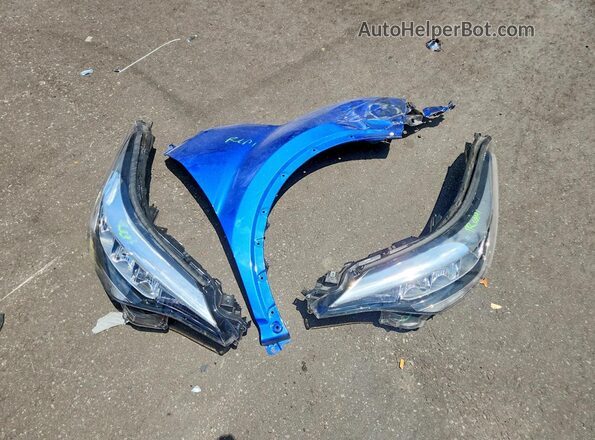 JTNKHMBX8L1085778 2020 TOYOTA C-HR Blue Вид наклейки з VIN-кодом