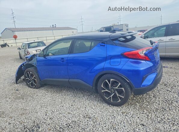 JTNKHMBX8L1092178 2020 TOYOTA C-HR Blue Rear left