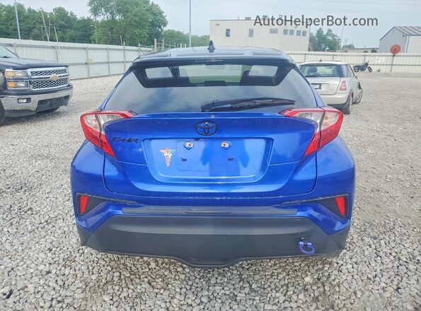 JTNKHMBX8L1092178 2020 TOYOTA C-HR Blue Rear view