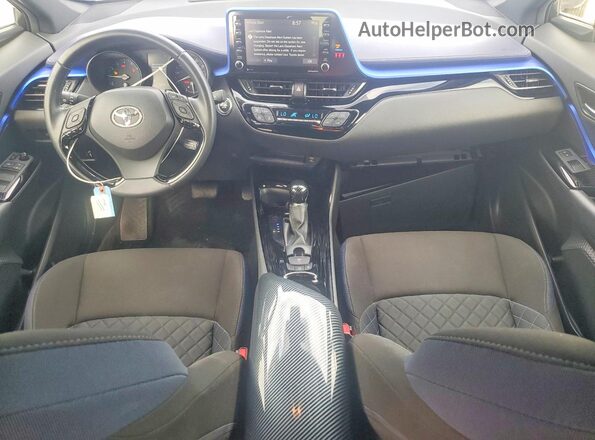 JTNKHMBX8L1092178 2020 TOYOTA C-HR Blue Dashboard view