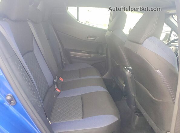 JTNKHMBX8L1092178 2020 TOYOTA C-HR Blue Rear seats view