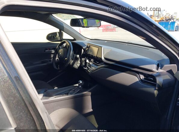 JTNKHMBX9J1007989 2018 TOYOTA C-HR Black Widok wnętrza z przodu